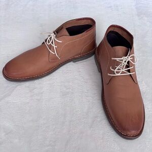 STEVE MADDEN Men's Hestonn Chukka Tan Leather Boot--NEW--11.5D